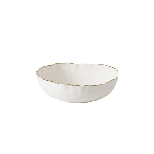 White Porcelain - Large Bowl