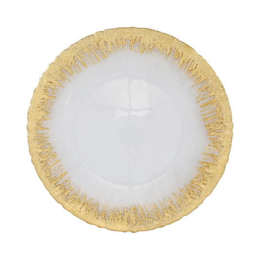 Rufolo Glass - Gold/Serving Plate