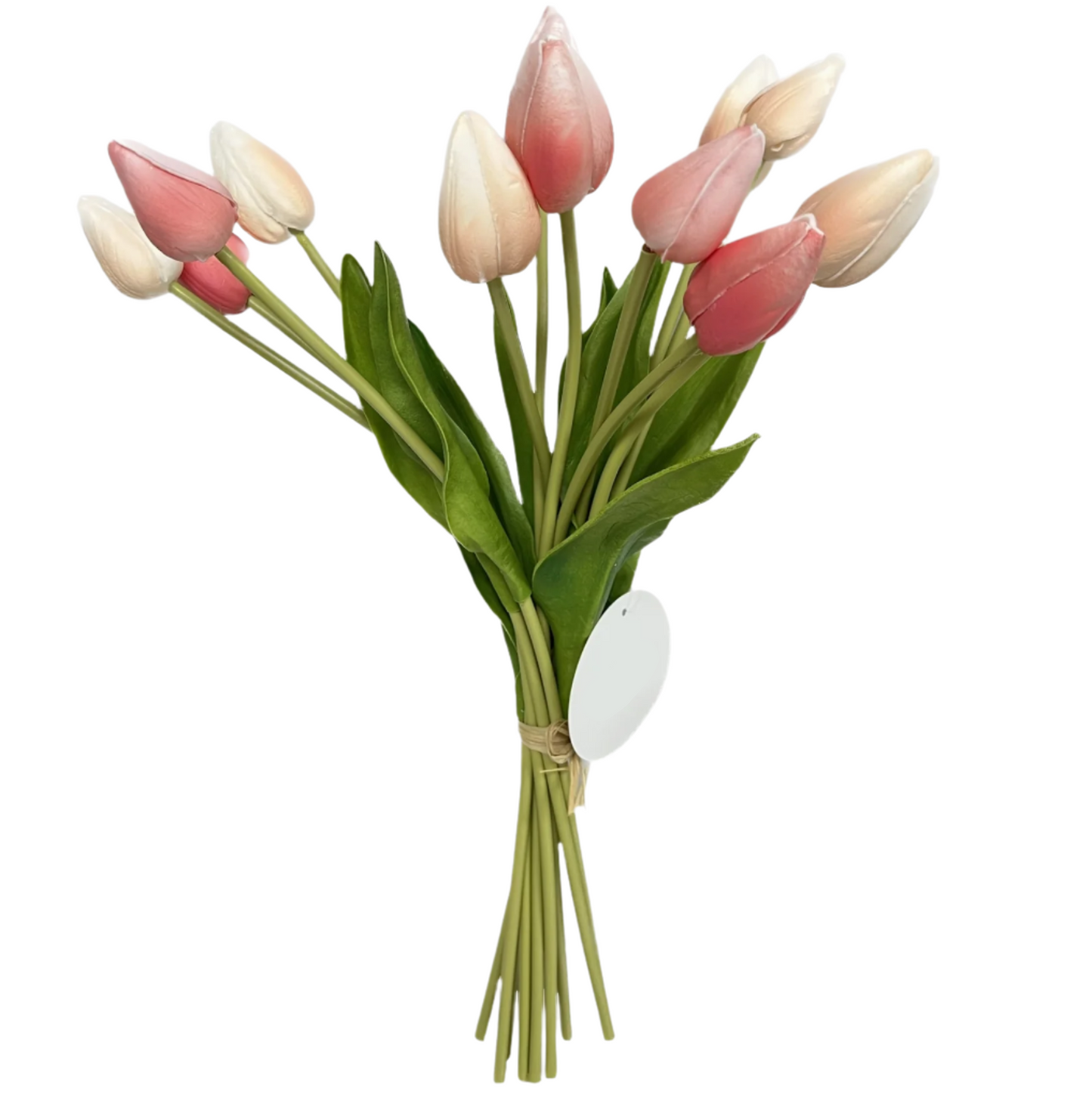 Peach Tulip Bundle S/12 - 18"