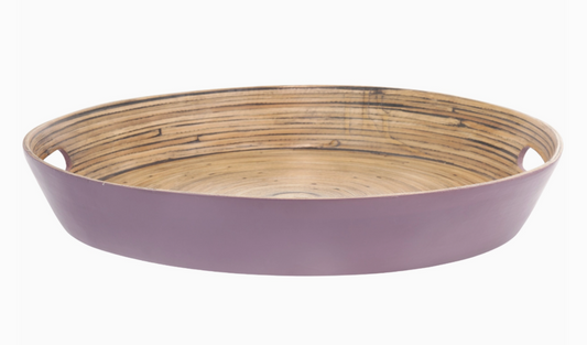 Lavender Bamboo Tray