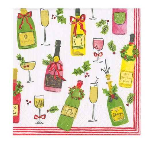 Cocktail Napkin - Tipsy & Toasty