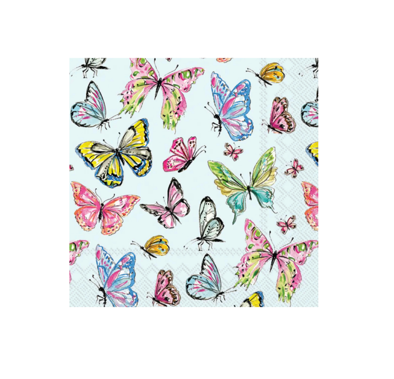 Cocktail Napkin - Butterfly Medley