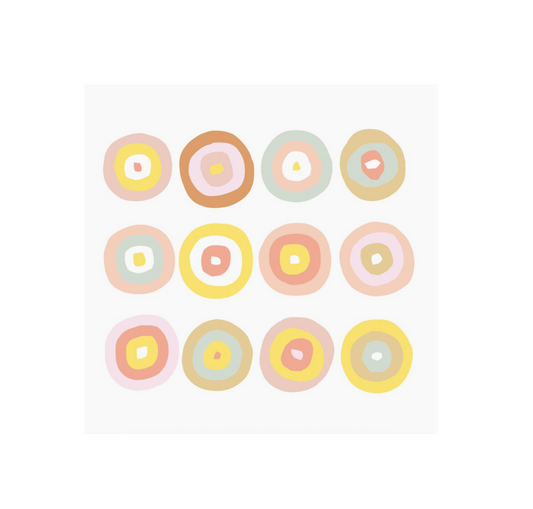 Cocktail Napkin - Colorful Dots