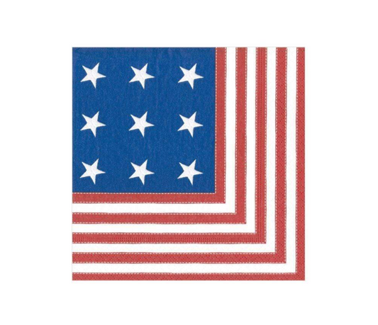 Cocktail Napkin - Star Spangled