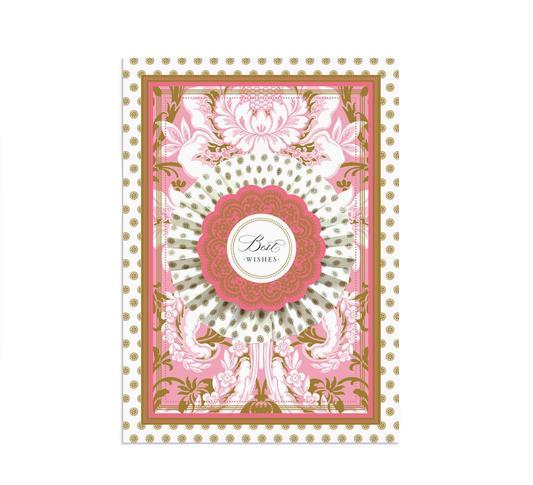 Card - Best Wishes/Happiness For A Lifetime