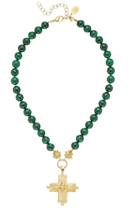 Magellan Gold Cross Necklace