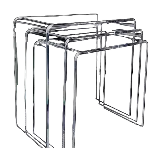 Acrylic End Tables - S/3
