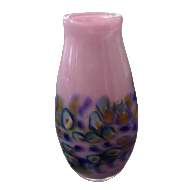 Murrini Vase - Small/Pink
