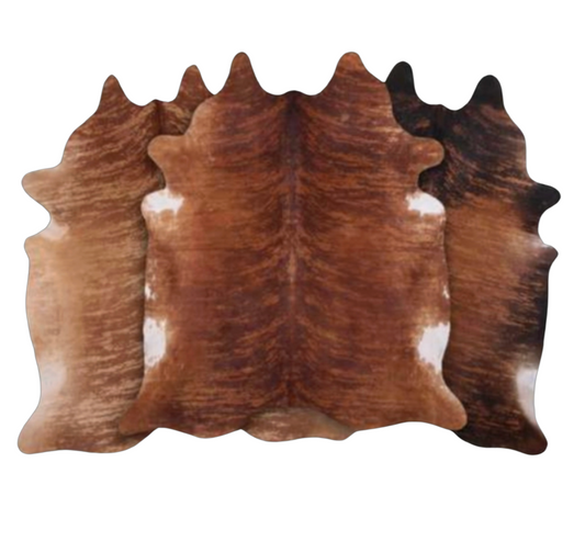 Cowhide Rug - Brindle Tiger