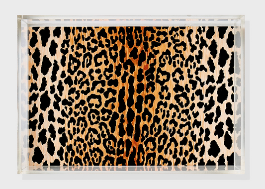 Leopard Print Small Tray