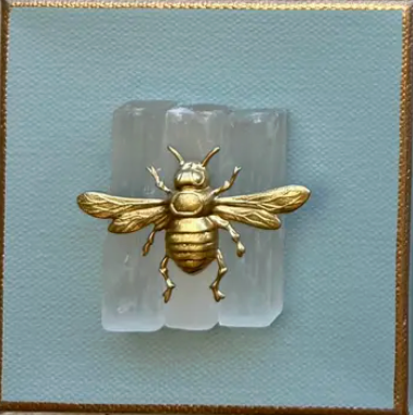 Bee Crystal - Blue