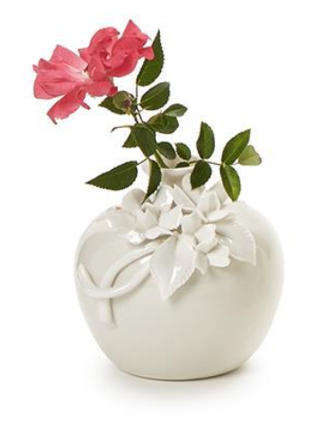 Small Sculptured Floral Vase