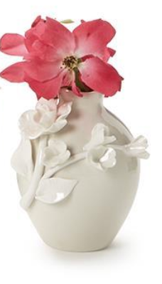 Small Sculptured Floral Vase