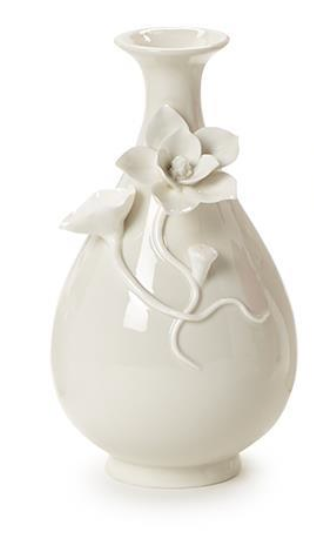 Small Sculptured Floral Vase