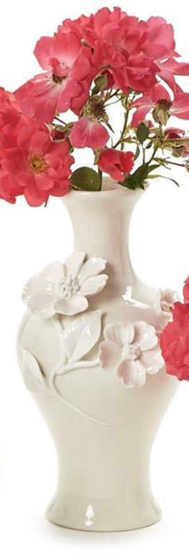 Small Sculptured Floral Vase