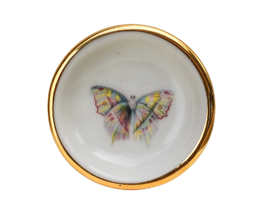 Pastel Butterfly Trinket Dish