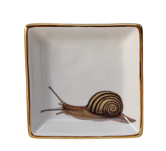 Gold Snail Trinket Dish