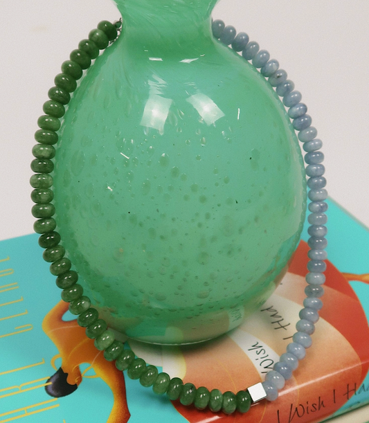 Green/Blue Beaded Necklace