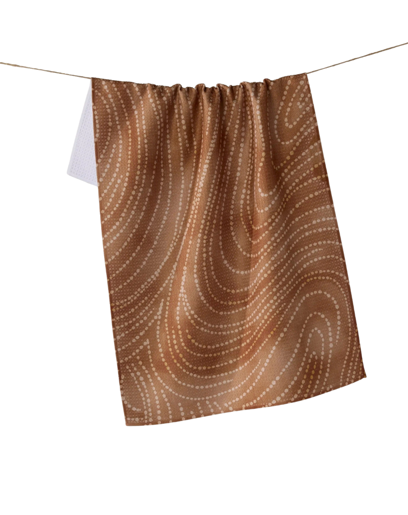 Tea Towel - Cinnamon Swirl