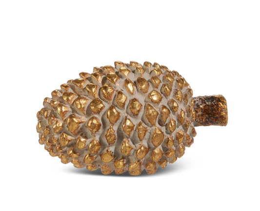 Gilded Pinecone - 5.5"