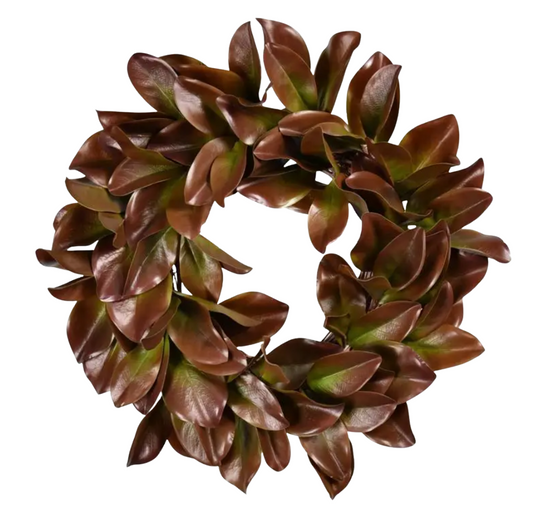 Magnolia Leaf Wreath - 26"