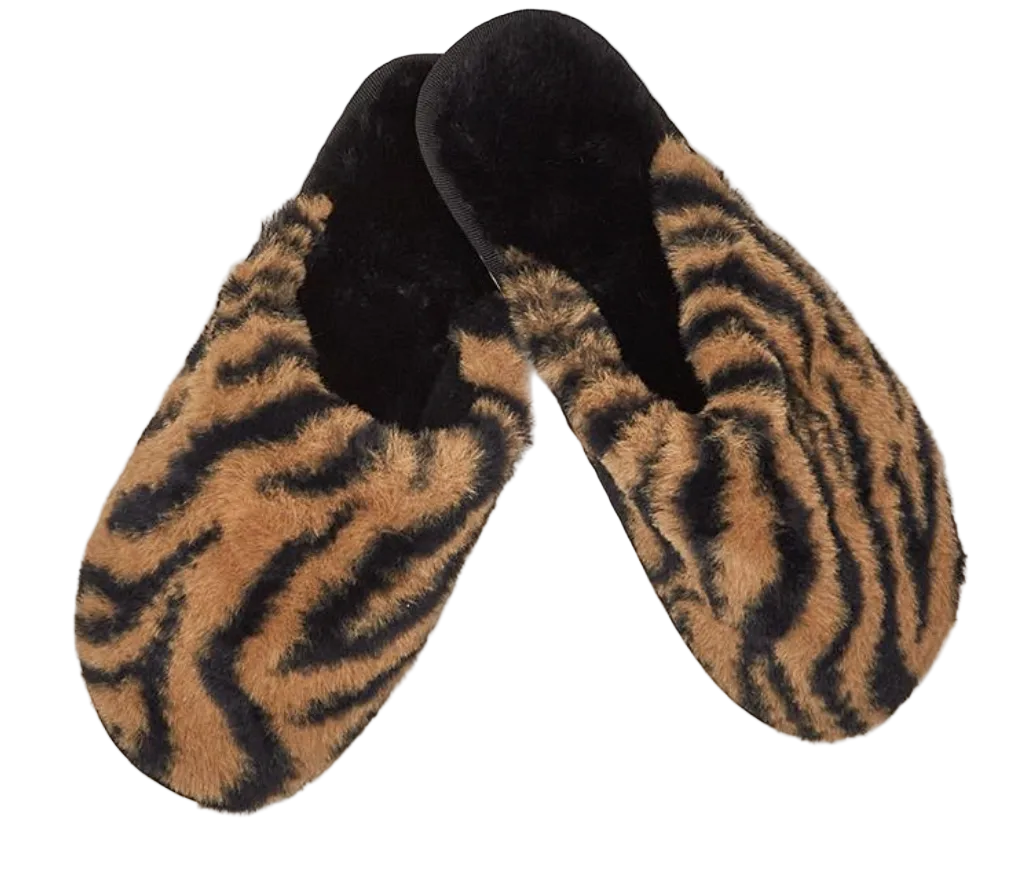 Animal Print Slippers