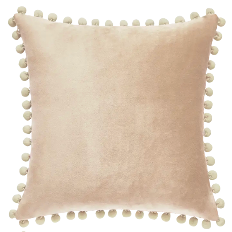 Pom Pom Pillow - 18x18