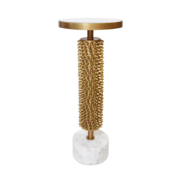 Golden Spike Accent Table