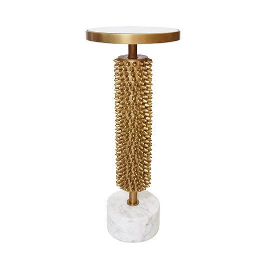 Golden Spike Accent Table