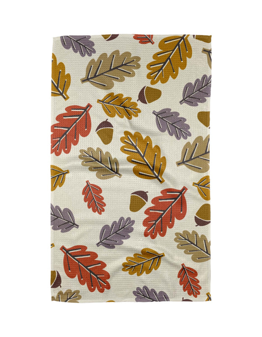 Tea Towel - Retro Leaves