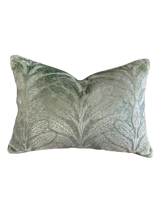 Velvet Aqua Floral - 14x20