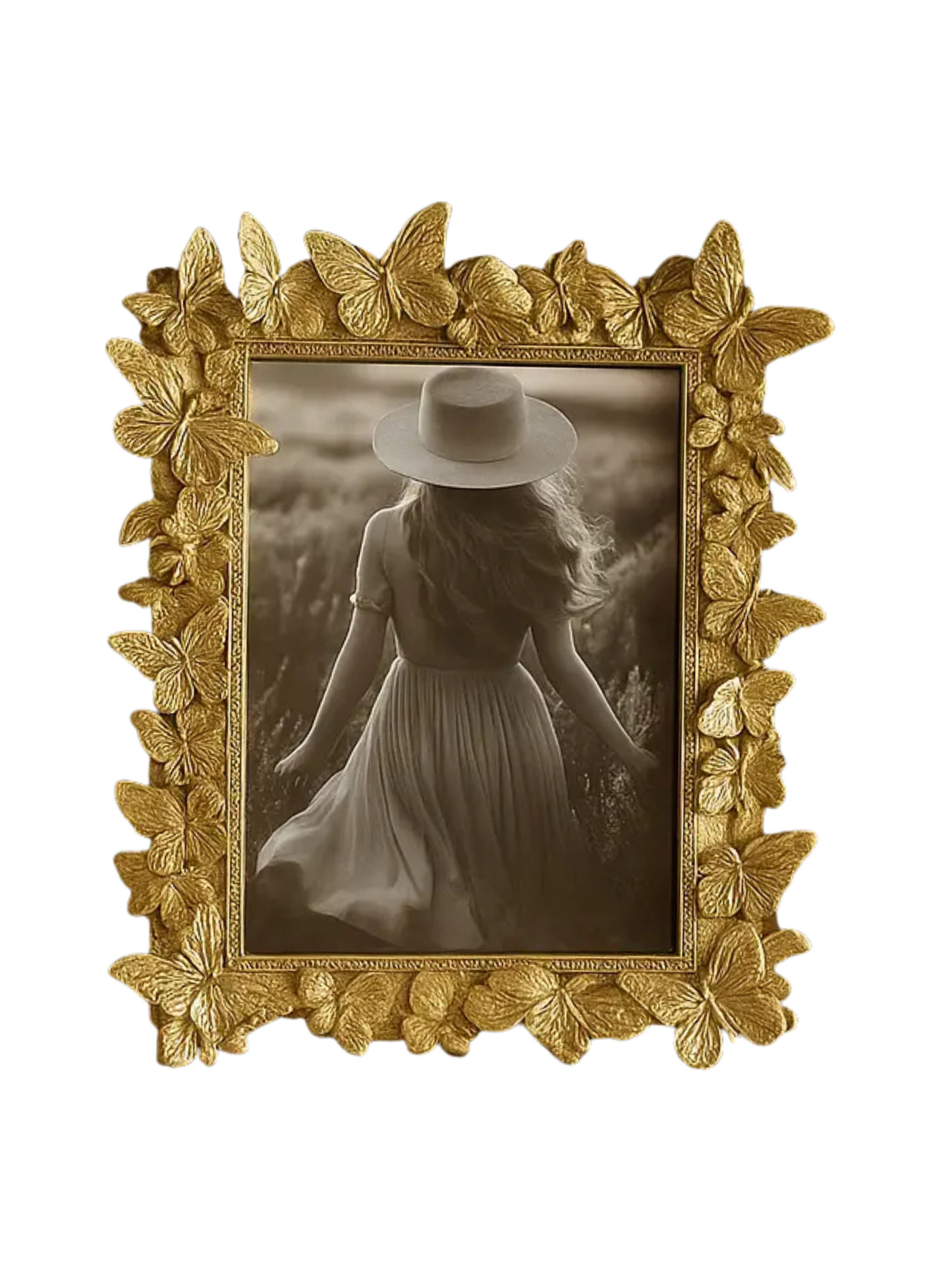 Gold Butterfly Frame - 5x7