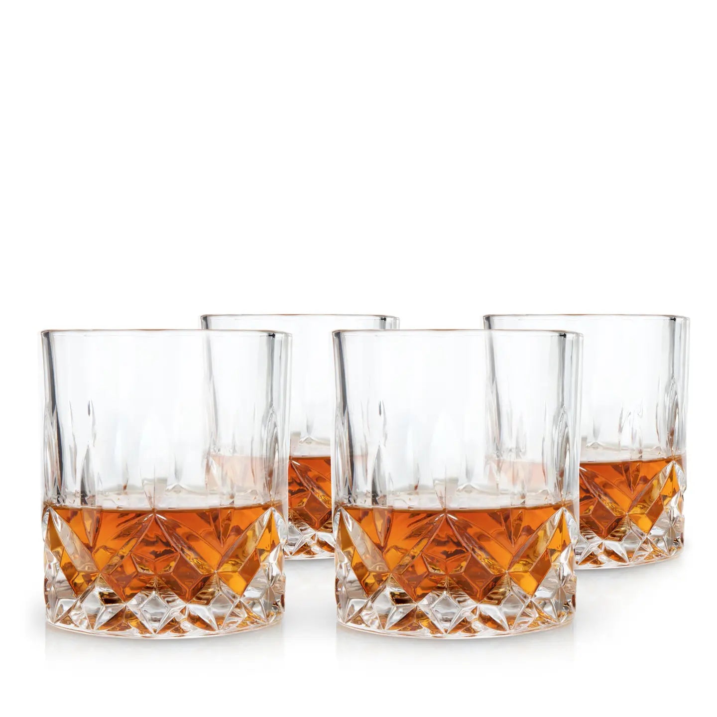 Crystal Whiskey Tumbler S/4