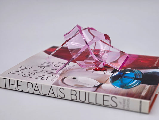 Acrylic Knot - Translucent Pink