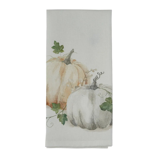 Tea Towel - Watercolor Pumpkin