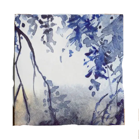 Cocktail Napkin - Blue Forest