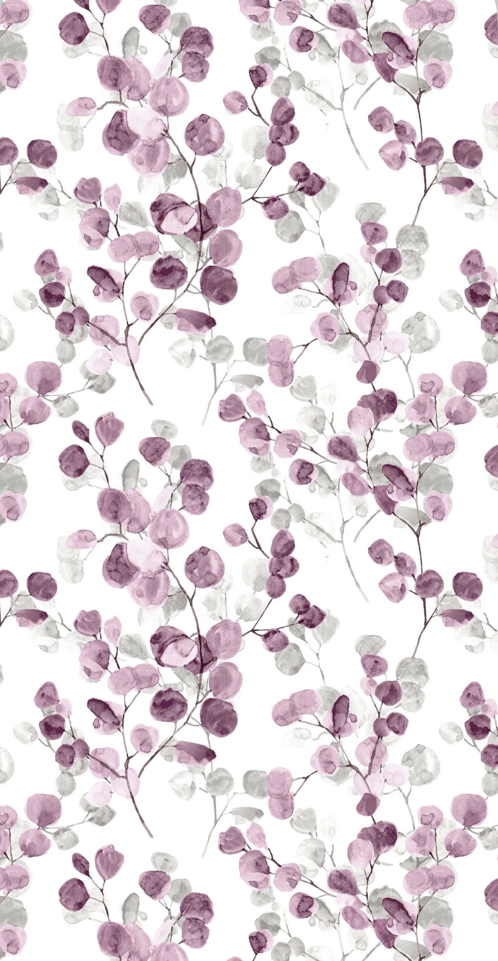 Guest Napkin - Plum Eucalyptus