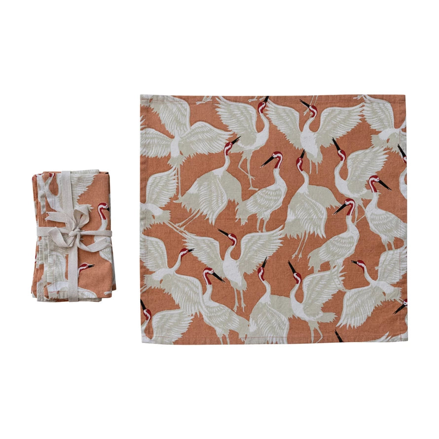 Crane Napkins - S/4