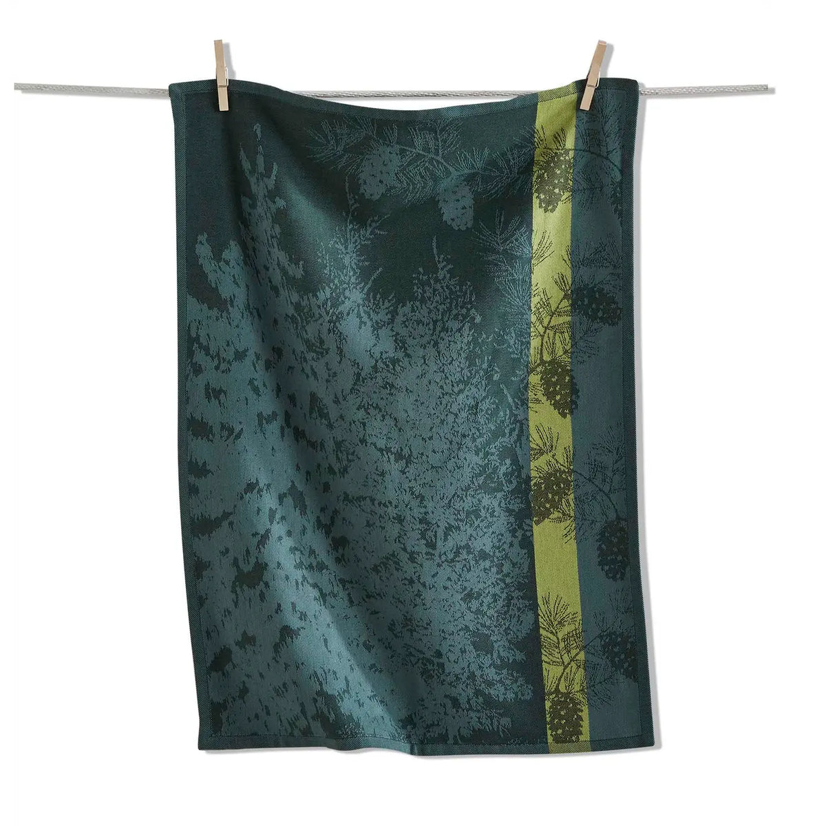 Tea Towel - Pine Jacquard