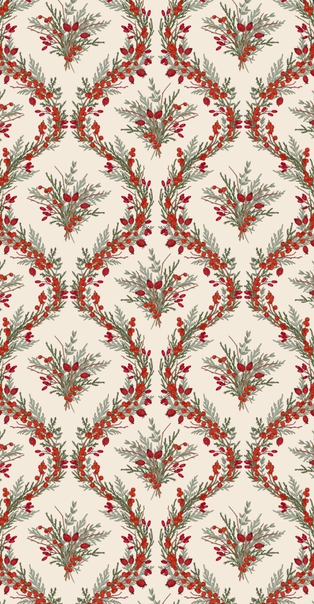 Guest Napkin - Ilex Damask