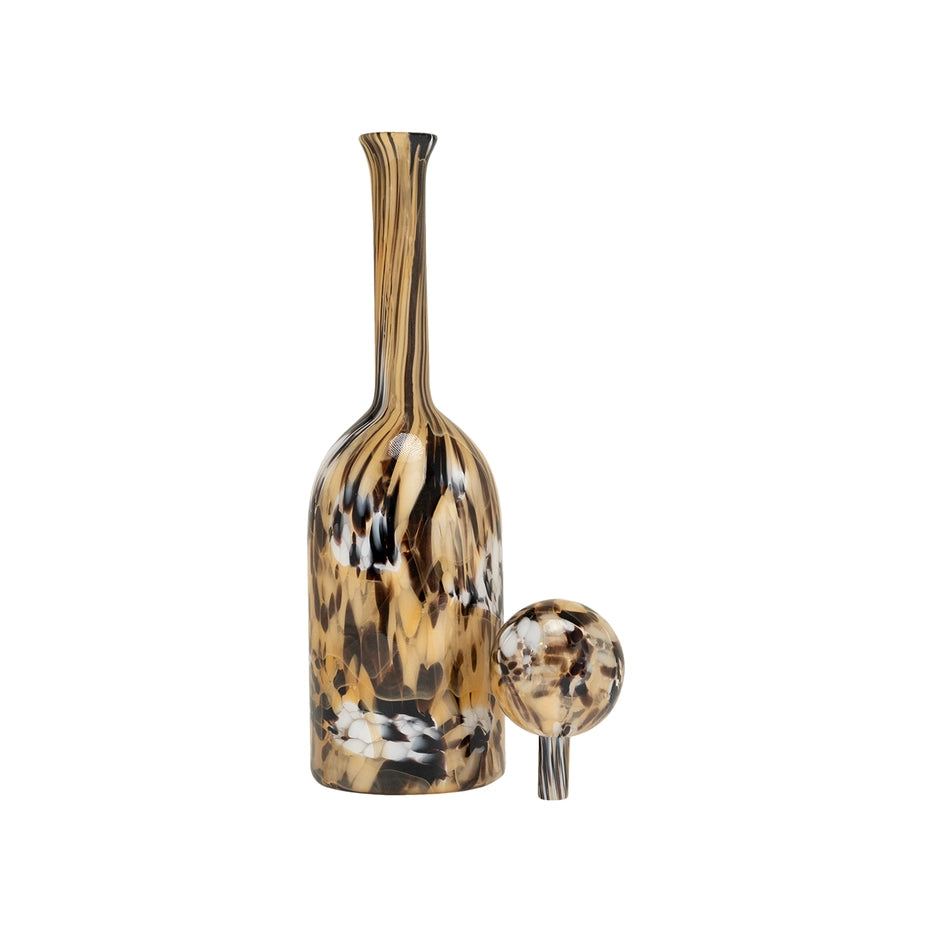 Moody Speckled Glass Vase - Tall