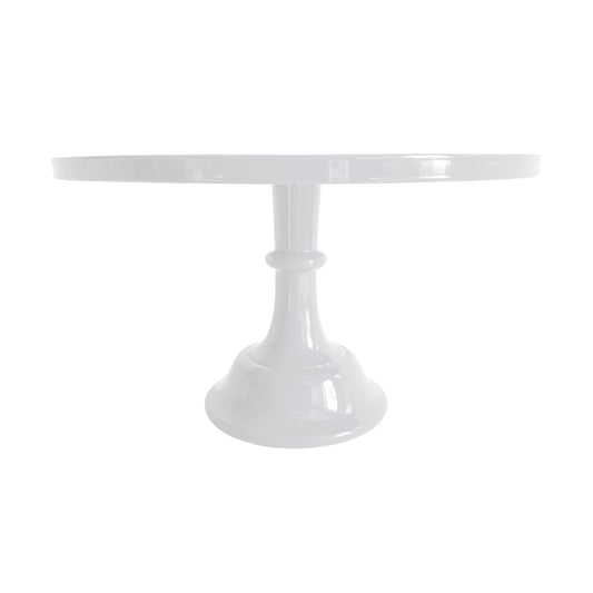 Melamine Cake Stand - Pure White