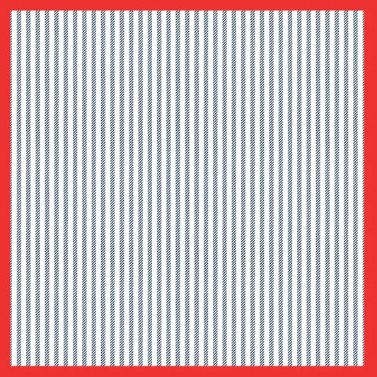 Paper Placemat - R/W/B Striped