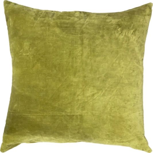 Velvet Olive Green - 24x24
