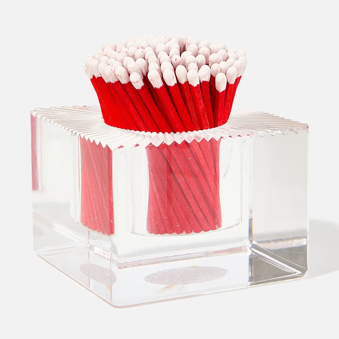 Acrylic Match Striker - Square/Candy Cane Matches