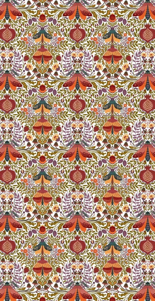 Guest Napkin - Vintage Pom Garden
