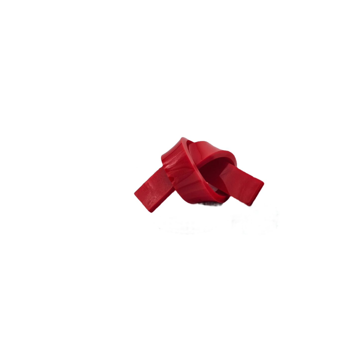 Acrylic Knot - Solid Red