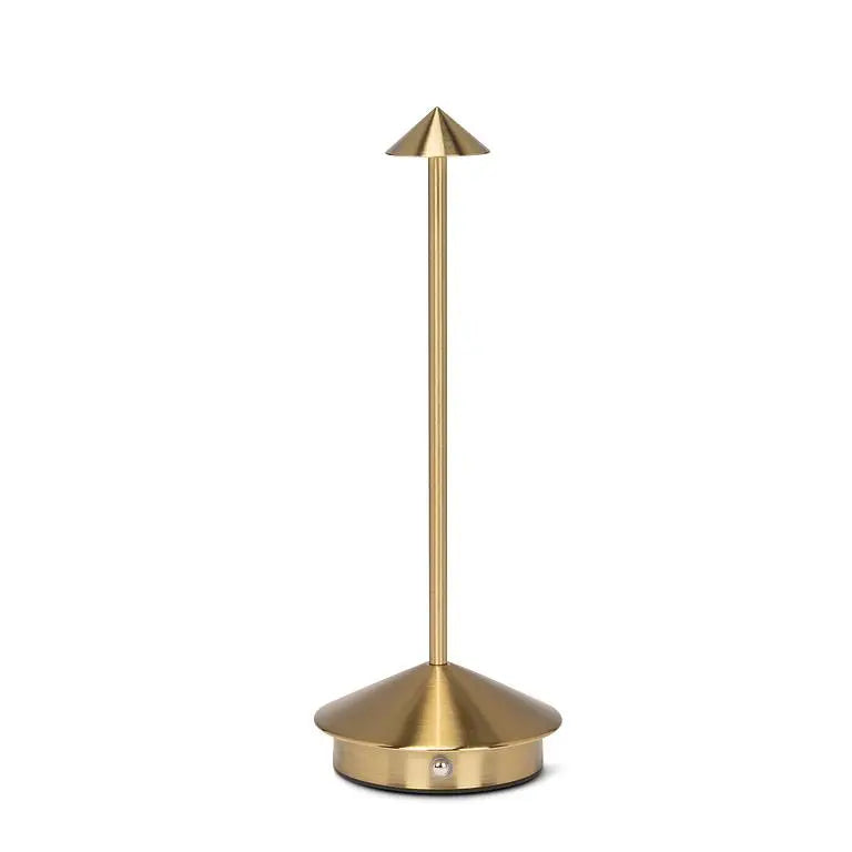 Portable Slim Gold Table Lamp