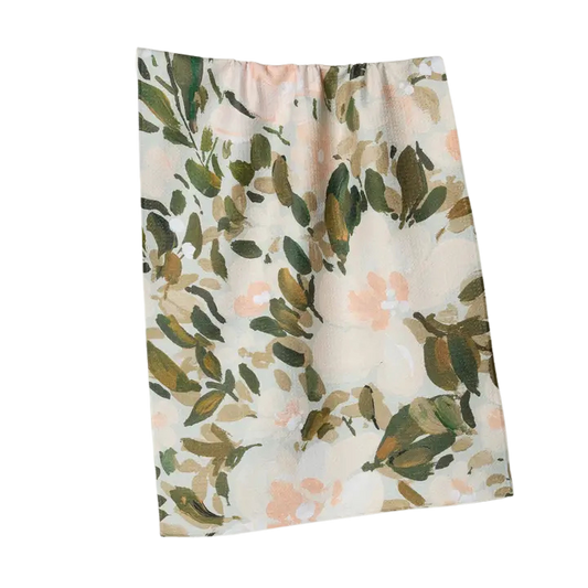 Tea Towel - Painted Blossoms