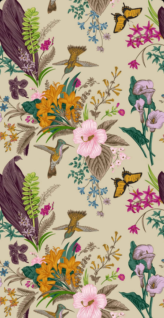 Guest Napkin - Floral Garden